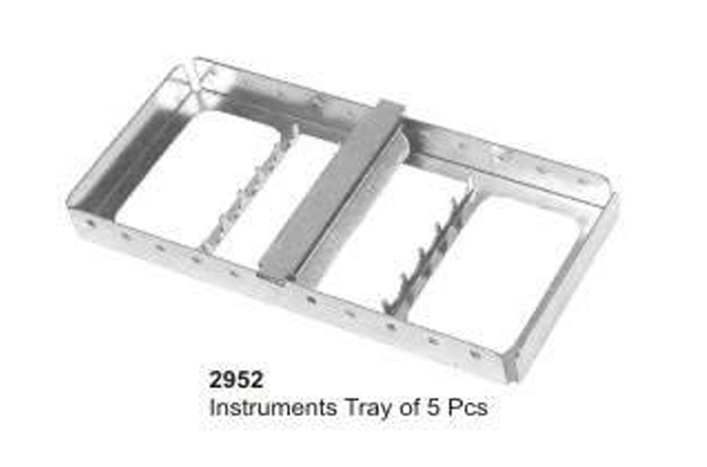 Instruments Tray of 5 Pcs